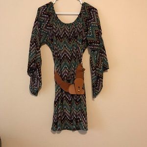 Long sleeved dress